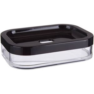 Premier Housewares Ando Soap Dish - Black Acrylic Premier Housewares Ando Soap Dish - Black Acrylic