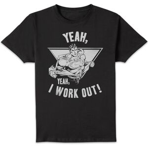 Original Hero DC Comics Superman I Work Out T-Shirt - Black - S Original Hero DC Comics Superman I Work Out T-Shirt - Black - S
