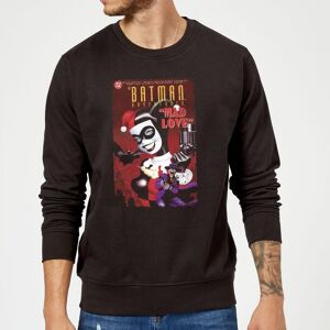 Original Hero DC Comics Batman Harley Mad Love Sweatshirt in Black - XL Original Hero DC Comics Batman Harley Mad Love Sweatshirt in Black - XL