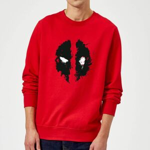 Original Hero Marvel Deadpool Splat Face Sweatshirt - Red - XXL Original Hero Marvel Deadpool Splat Face Sweatshirt - Red - XXL