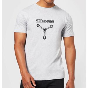 Original Hero Back To The Future Powered By Flux Capacitor T-Shirt - Grey - XL Original Hero Back To The Future Powered By Flux Capacitor T-Shirt - Grey - XL