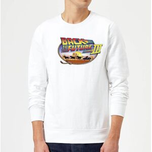 Original Hero Back To The Future Lasso Sweatshirt - White - XXL Original Hero Back To The Future Lasso Sweatshirt - White - XXL