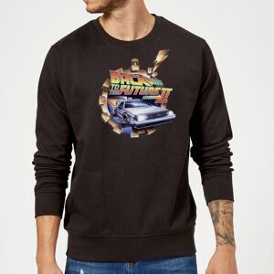 Original Hero Back To The Future Clockwork Sweatshirt - Black - L Original Hero Back To The Future Clockwork Sweatshirt - Black - L