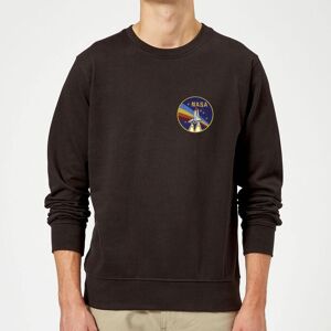 Original Hero NASA Vintage Rainbow Shuttle Sweatshirt - Black - XXL Original Hero NASA Vintage Rainbow Shuttle Sweatshirt - Black - XXL