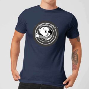 Original Hero Looney Tunes That's All Folks Porky Pig Men's T-Shirt - Navy - L Original Hero Looney Tunes That's All Folks Porky Pig Men's T-Shirt - Navy - L