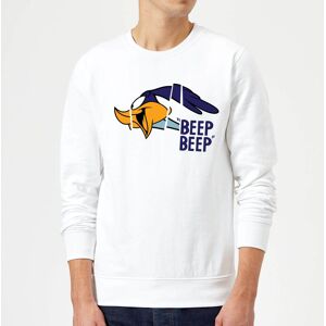 Original Hero Looney Tunes Road Runner Beep Beep Sweatshirt - White - XXL Original Hero Looney Tunes Road Runner Beep Beep Sweatshirt - White - XXL