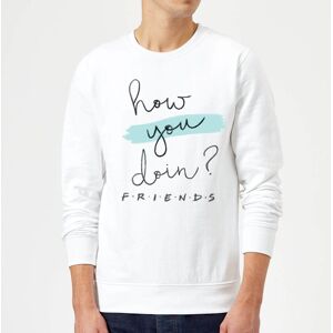 Original Hero Friends How You Doin? Sweatshirt - White - XXL Original Hero Friends How You Doin? Sweatshirt - White - XXL