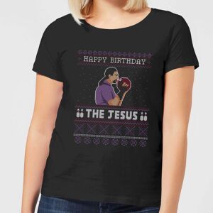 Original Hero The Big Lebowski Happy Birthday The Jesus Women's T-Shirt - Black - XXL Original Hero The Big Lebowski Happy Birthday The Jesus Women's T-Shirt - Black - XXL