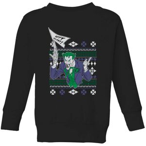 Original Hero DC Joker Kids' Christmas Sweatshirt - Black - 7-8 Years - Black Original Hero DC Joker Kids' Christmas Sweatshirt - Black - 7-8 Years - Black