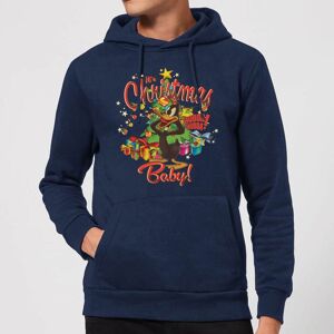 Original Hero Looney Tunes Its Christmas Baby Christmas Hoodie - Navy - L Original Hero Looney Tunes Its Christmas Baby Christmas Hoodie - Navy - L
