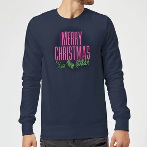 Original Hero National Lampoon Merry Christmas (Kiss My @$$) Christmas Jumper - Navy - S Original Hero National Lampoon Merry Christmas (Kiss My @$$) Christmas Jumper - Navy - S