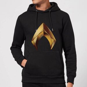 Original Hero Aquaman Symbol Hoodie - Black - XXL Original Hero Aquaman Symbol Hoodie - Black - XXL