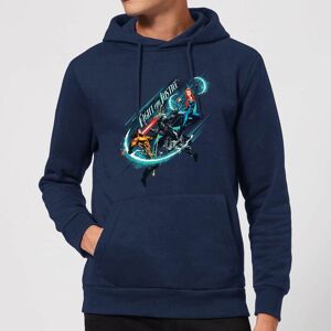 Original Hero Aquaman Fight for Justice Hoodie - Navy - XXL Original Hero Aquaman Fight for Justice Hoodie - Navy - XXL