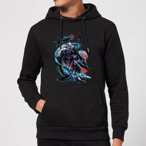 Original Hero Aquaman Black Manta & Ocean Master Hoodie - Black - S Original Hero Aquaman Black Manta & Ocean Master Hoodie - Black - S