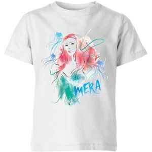 Original Hero Aquaman Mera Kids' T-Shirt - White - 7-8 Years Original Hero Aquaman Mera Kids' T-Shirt - White - 7-8 Years