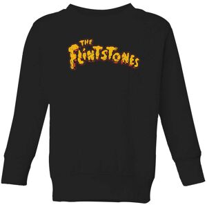 Original Hero The Flintstones Logo Kids' Sweatshirt - Black - 3-4 Years Original Hero The Flintstones Logo Kids' Sweatshirt - Black - 3-4 Years