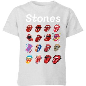 Original Hero Rolling Stones No Filter Tongue Evolution Kids' T-Shirt - Grey - 5-6 Years - Grey Original Hero Rolling Stones No Filter Tongue Evolution Kids' T-Shirt - Grey - 5-6 Years - Grey