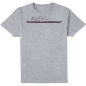 Original Hero Scooby Doo Those Meddling Kids Retro Men's T-Shirt - Grey - L Original Hero Scooby Doo Those Meddling Kids Retro Men's T-Shirt - Grey - L