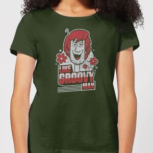 Original Hero Scooby Doo Like, Groovy Man Women's T-Shirt - Forest Green - M Original Hero Scooby Doo Like, Groovy Man Women's T-Shirt - Forest Green - M
