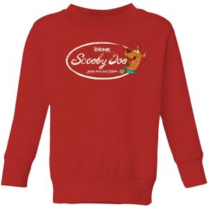 Original Hero Scooby Doo Cola Kids' Sweatshirt - Red - 11-12 Years Original Hero Scooby Doo Cola Kids' Sweatshirt - Red - 11-12 Years