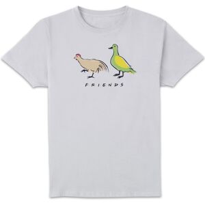 Original Hero Friends The Chick And The Duck Men's T-Shirt - White - L Original Hero Friends The Chick And The Duck Men's T-Shirt - White - L