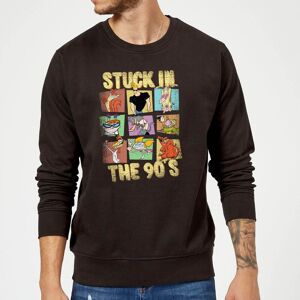 Original Hero Cartoon Network Stuck In The 90s Sweatshirt - Black - M Original Hero Cartoon Network Stuck In The 90s Sweatshirt - Black - M