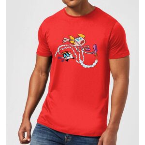 Original Hero Dexters Lab Rocket Shoes Men's T-Shirt - Red - XL - Red Original Hero Dexters Lab Rocket Shoes Men's T-Shirt - Red - XL - Red