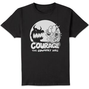 Original Hero Courage The Cowardly Dog Spotlight Men's T-Shirt - Black - 3XL Original Hero Courage The Cowardly Dog Spotlight Men's T-Shirt - Black - 3XL