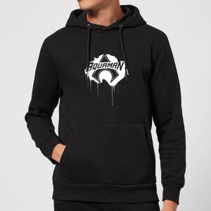 Original Hero Justice League Graffiti Aquaman Hoodie - Black - L Original Hero Justice League Graffiti Aquaman Hoodie - Black - L