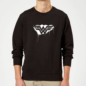 Original Hero Justice League Graffiti Wonder Woman Sweatshirt - Black - M Original Hero Justice League Graffiti Wonder Woman Sweatshirt - Black - M