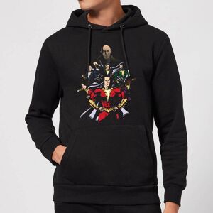 Original Hero Shazam Team Up Hoodie - Black - XXL Original Hero Shazam Team Up Hoodie - Black - XXL
