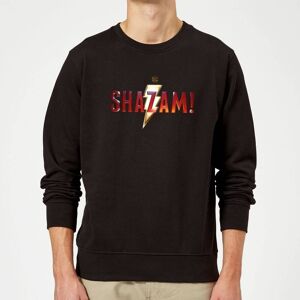 Original Hero Shazam Logo Sweatshirt - Black - L Original Hero Shazam Logo Sweatshirt - Black - L