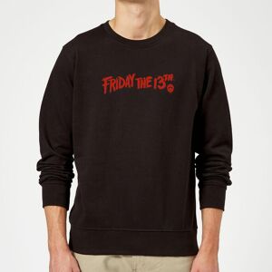 Original Hero Friday the 13th Logo Sweatshirt - Black - S Original Hero Friday the 13th Logo Sweatshirt - Black - S