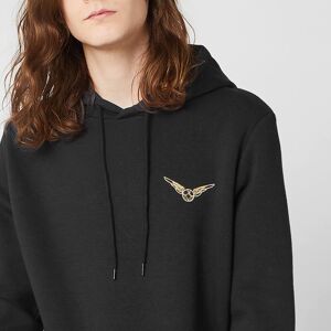 Original Hero Harry Potter Golden Snitch Unisex Embroidered Hoodie - Black - S Original Hero Harry Potter Golden Snitch Unisex Embroidered Hoodie - Black - S