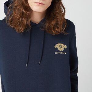 Original Hero Harry Potter Slytherin Unisex Embroidered Hoodie - Navy - XL Original Hero Harry Potter Slytherin Unisex Embroidered Hoodie - Navy - XL