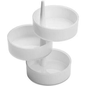 Premier Housewares Rotary Storage Tray Set - White Premier Housewares Rotary Storage Tray Set - White
