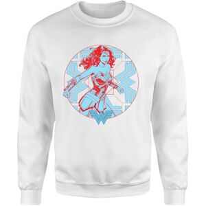 Original Hero Wonder Woman Core Diana Sweatshirt - White - S Original Hero Wonder Woman Core Diana Sweatshirt - White - S
