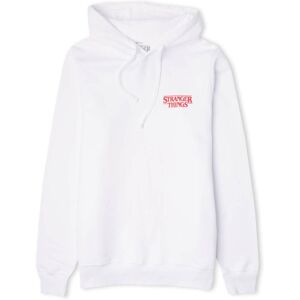 Original Hero Stranger Things Americana Unisex Hoodie - White - L Original Hero Stranger Things Americana Unisex Hoodie - White - L