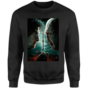 Original Hero Harry Potter Deathly Hallows - Part 2 Sweatshirt - Black - L Original Hero Harry Potter Deathly Hallows - Part 2 Sweatshirt - Black - L