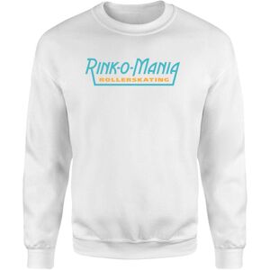 Original Hero Stranger Things Rollerskating Sweatshirt - White - S Original Hero Stranger Things Rollerskating Sweatshirt - White - S