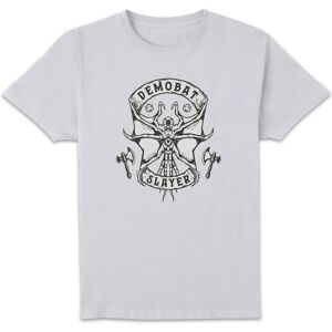 Original Hero Stranger Things Demobat Slayer Unisex T-Shirt - White - XXL Original Hero Stranger Things Demobat Slayer Unisex T-Shirt - White - XXL