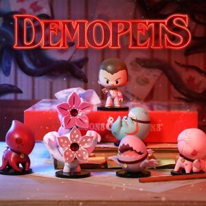 Mighty Jaxx Stranger Things Demopets Blind Box (Tray - 6pcs) Mighty Jaxx Stranger Things Demopets Blind Box (Tray - 6pcs)