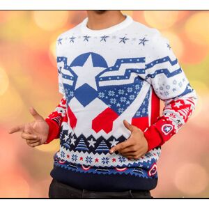 Sam Wilson Captain America Christmas Jumper - XL Sam Wilson Captain America Christmas Jumper - XL