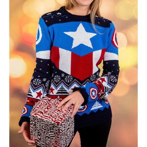 Captain America Christmas Jumper - XXXL Captain America Christmas Jumper - XXXL