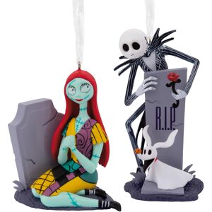 Hallmark Storied Moments Disney The Nightmare Before Christmas Ornaments - Set of 2 - Jack & Sally Hallmark Storied Moments Disney The Nightmare Before Christmas Ornaments - Set of 2 - Jack & Sally