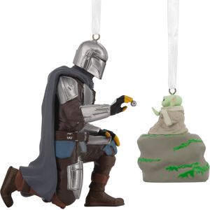 Hallmark Storied Moments Star Wars Ornaments - Set of 2 - The Mandalorian & Grogu Hallmark Storied Moments Star Wars Ornaments - Set of 2 - The Mandalorian & Grogu