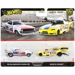 Hot Wheels Premium 2-Pack 2025 Mix 3 Rob N'Pinks & Plymouth 'Cuda Funny Car Hot Wheels Premium 2-Pack 2025 Mix 3 Rob N'Pinks & Plymouth 'Cuda Funny Car