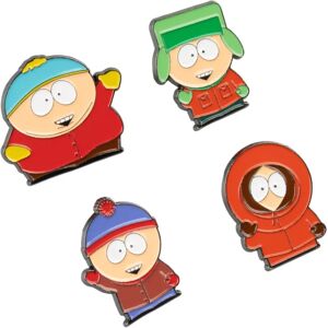 Grupo Erik South Park Set Of 4 Pins Grupo Erik South Park Set Of 4 Pins