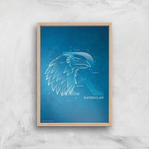 Warner Bros. Studios Harry Potter Ravenclaw Giclee Art Print - A3 - Wooden Frame Warner Bros. Studios Harry Potter Ravenclaw Giclee Art Print - A3 - Wooden Frame
