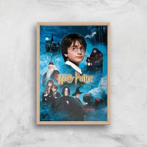 Warner Bros. Studios Harry Potter Model - Giclee Art Print - Wooden Frame Warner Bros. Studios Harry Potter Model - Giclee Art Print - Wooden Frame